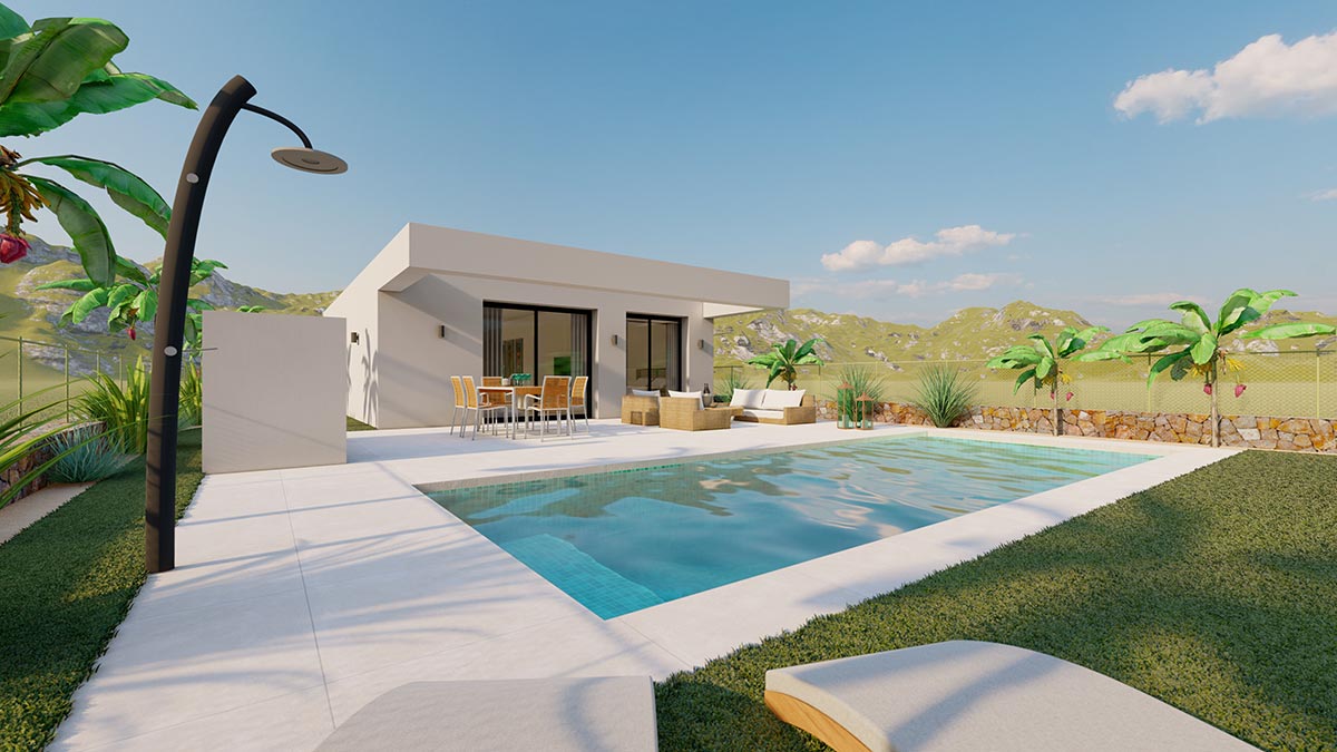 Villa in Los Montesinos, Alicante, Spain 3 bedrooms, 110 sq.m. No. 80974