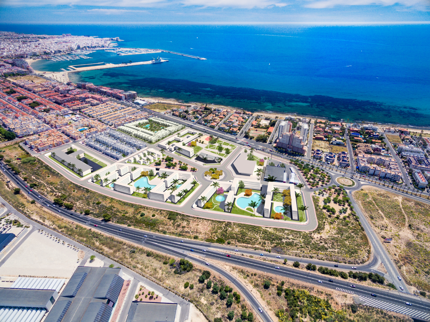 Apartment in Torrevieja, Alicante, Spain 2 bedrooms, 97 sq.m. No. 80971