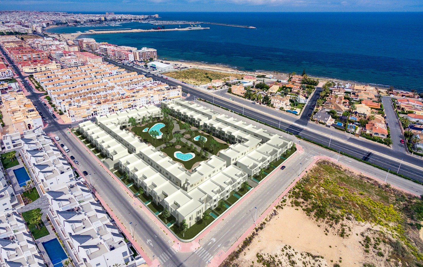 Apartment in Torrevieja, Alicante, Spain 2 bedrooms, 97 sq.m. No. 80971