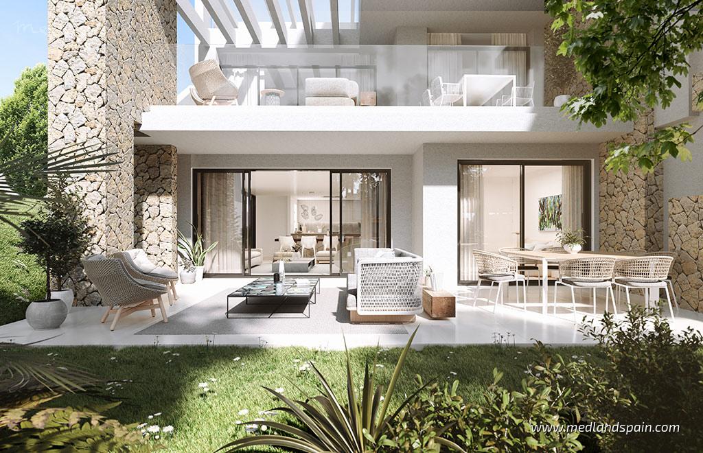Apartament w Estepona, Malaga, Hiszpania 3 sypialnie, 135 mkw. nr 132893