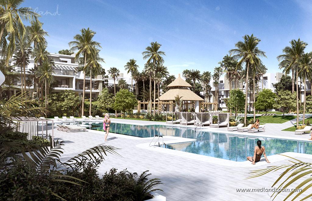 Apartament w Estepona, Malaga, Hiszpania 3 sypialnie, 135 mkw. nr 132893
