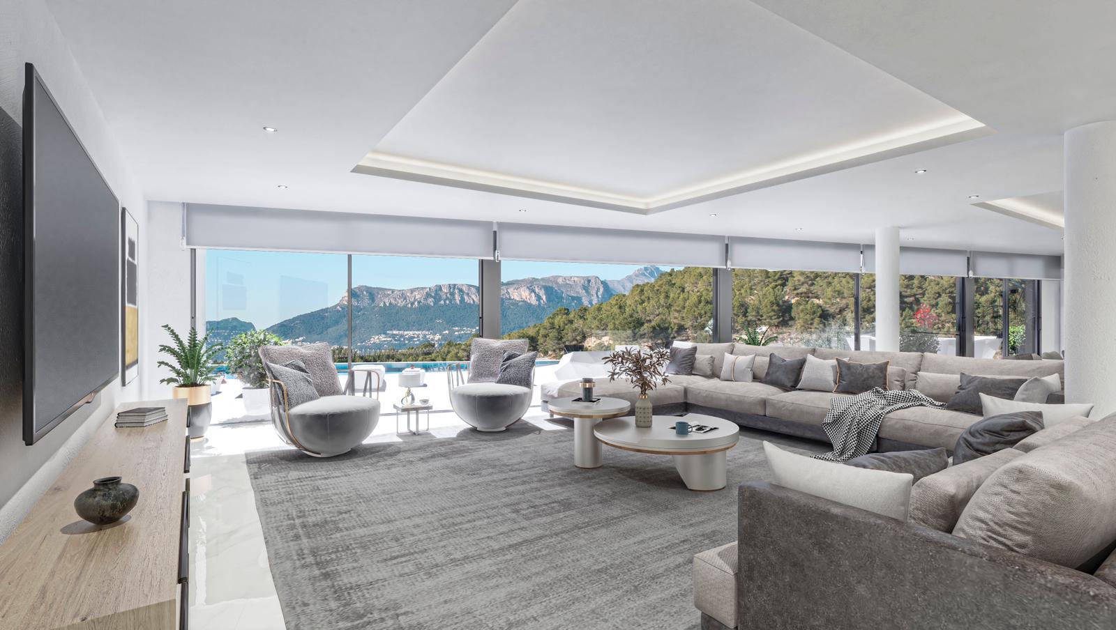 Villa en Benissa, Alicante, España 4 dormitorios, 598 m2 No. 154593