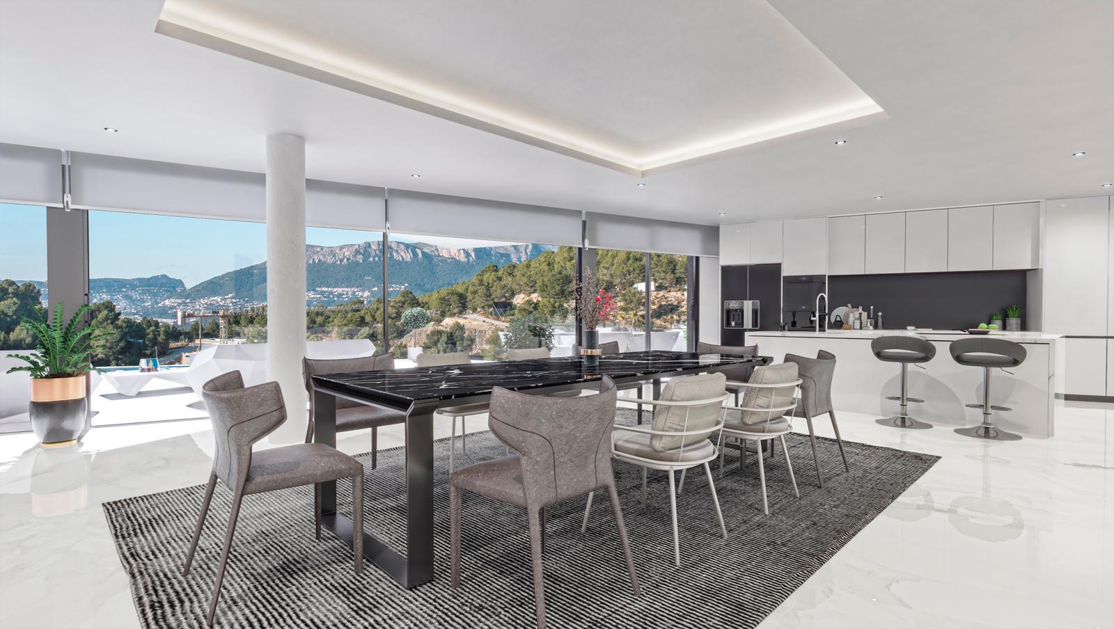 Villa en Benissa, Alicante, España 4 dormitorios, 598 m2 No. 154593