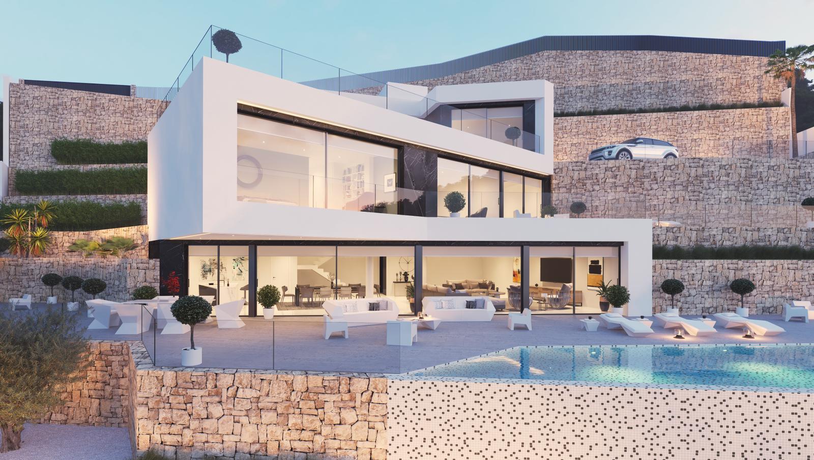 Villa en Benissa, Alicante, España 4 dormitorios, 598 m2 No. 154593