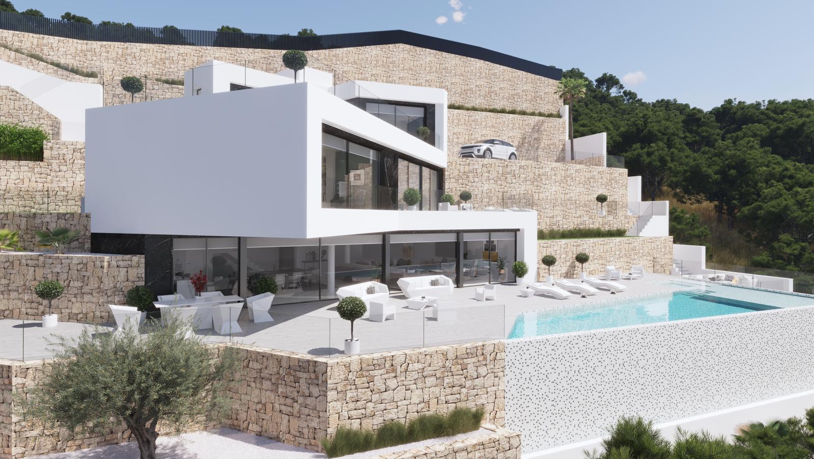Villa en Benissa, Alicante, España 4 dormitorios, 598 m2 No. 154593