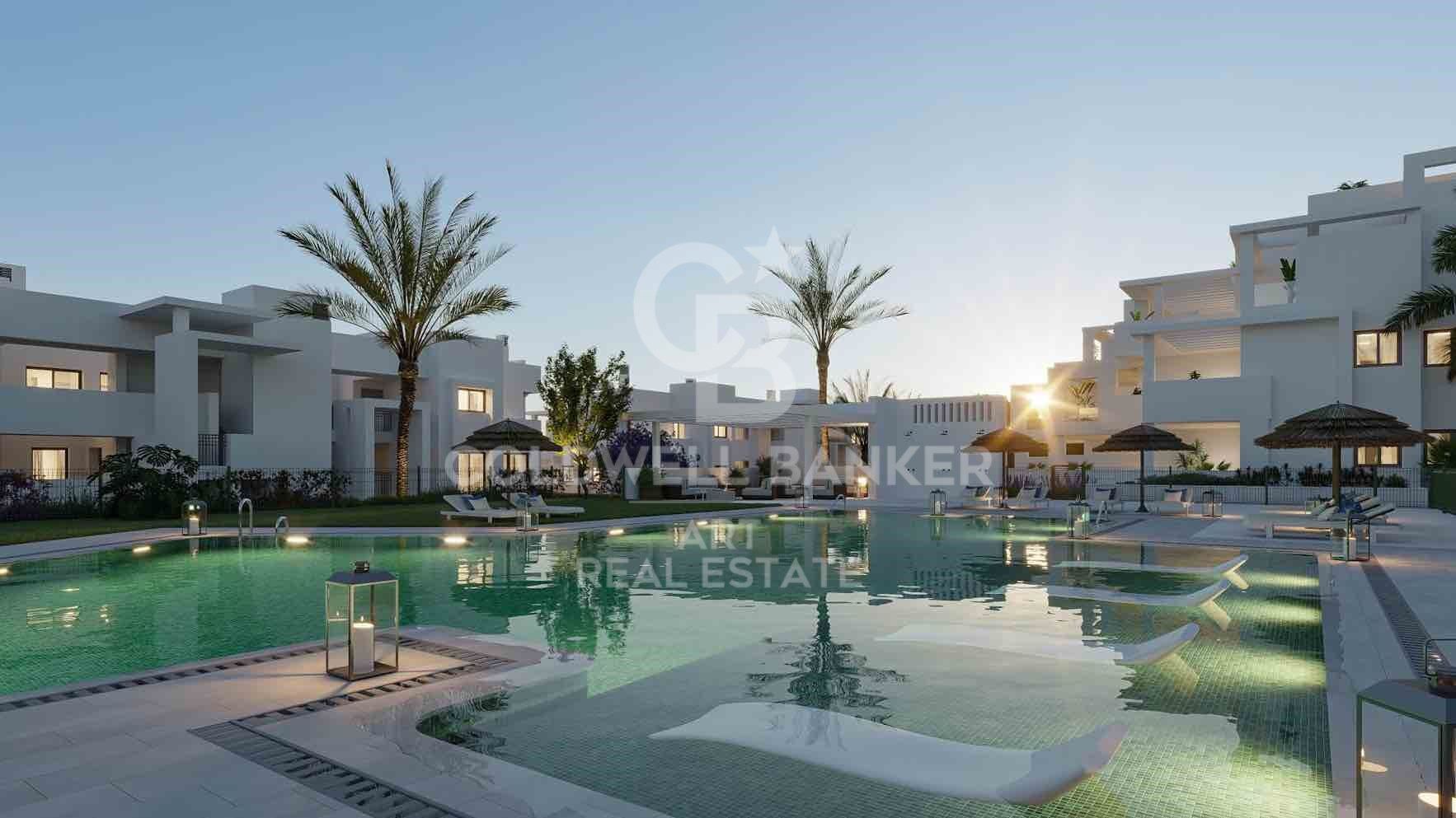 Huoneisto Estepona, Malaga, Espanja 3 makuuhuonetta, 147 m2 No. 159553