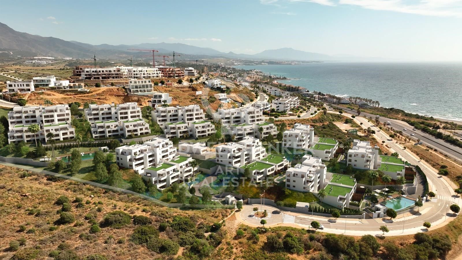 Lägenhet i Casares, Malaga, Spanien 3 sovrum, 161 kvm. Nr. 159555