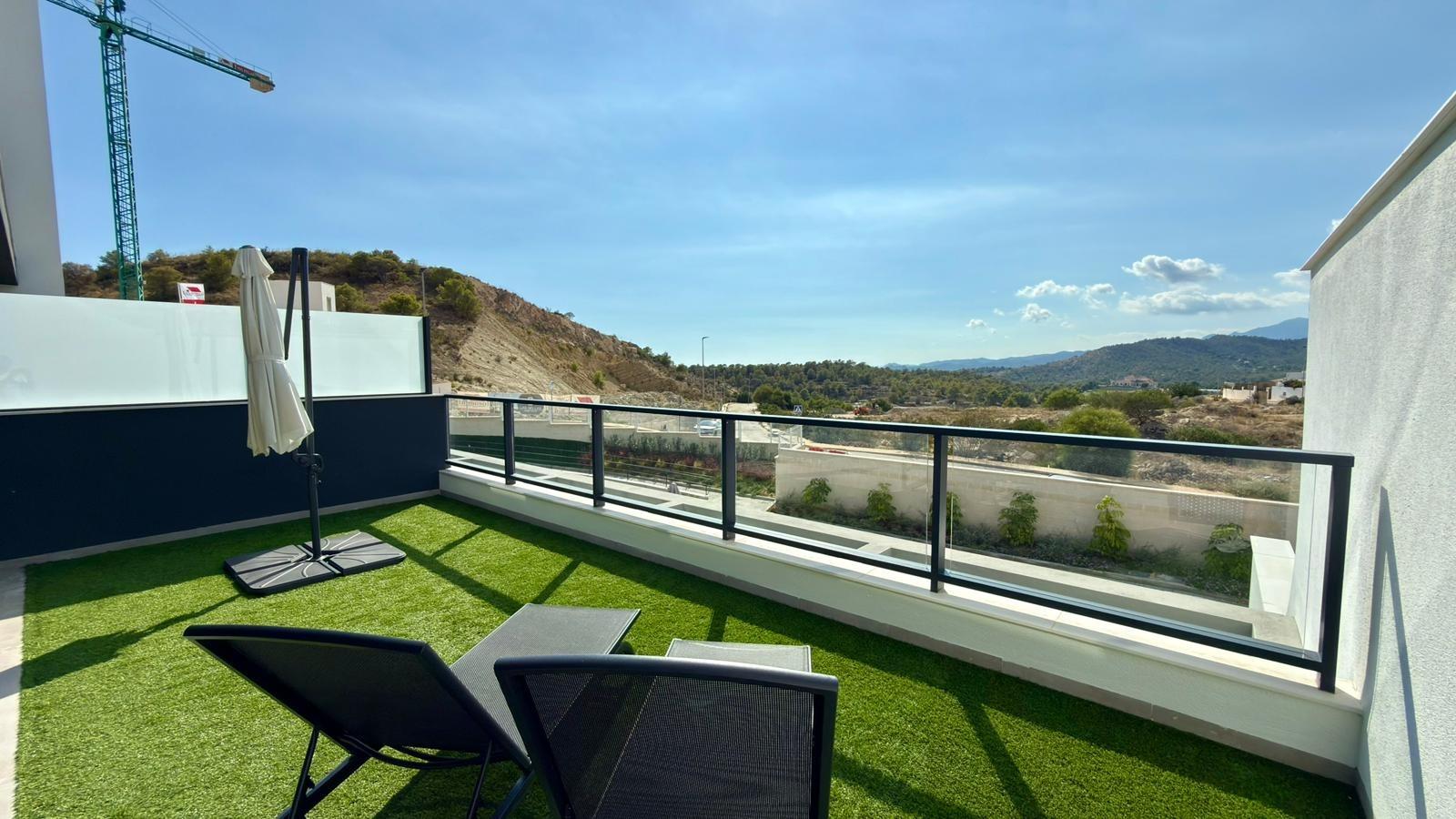 Zemes gabals Finestrat, Alicante, Spānijā 2 istabas, 96 m2 Nr. 165718
