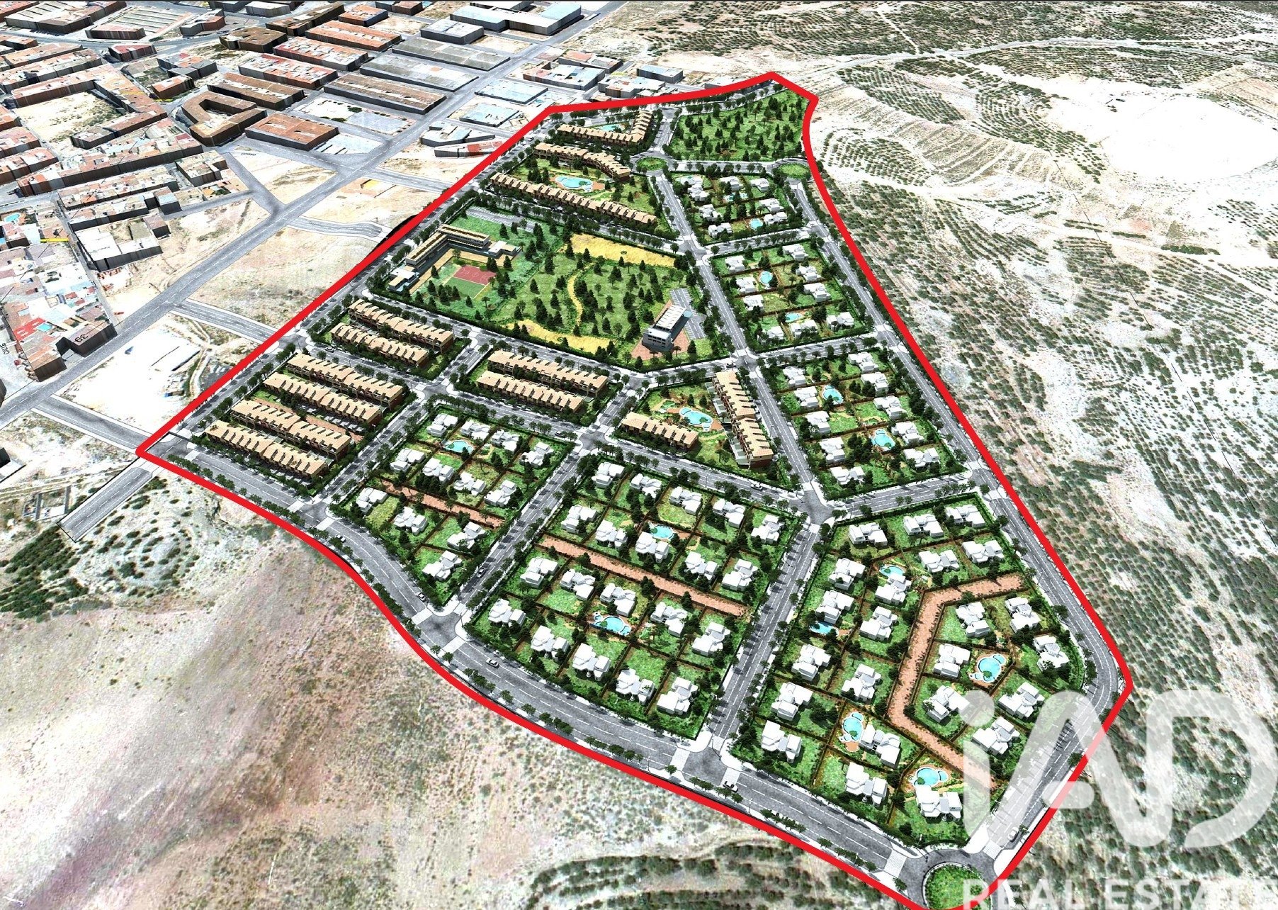 Land plot à Sax, Alicante, Espagne 75648 m2 No. 153208
