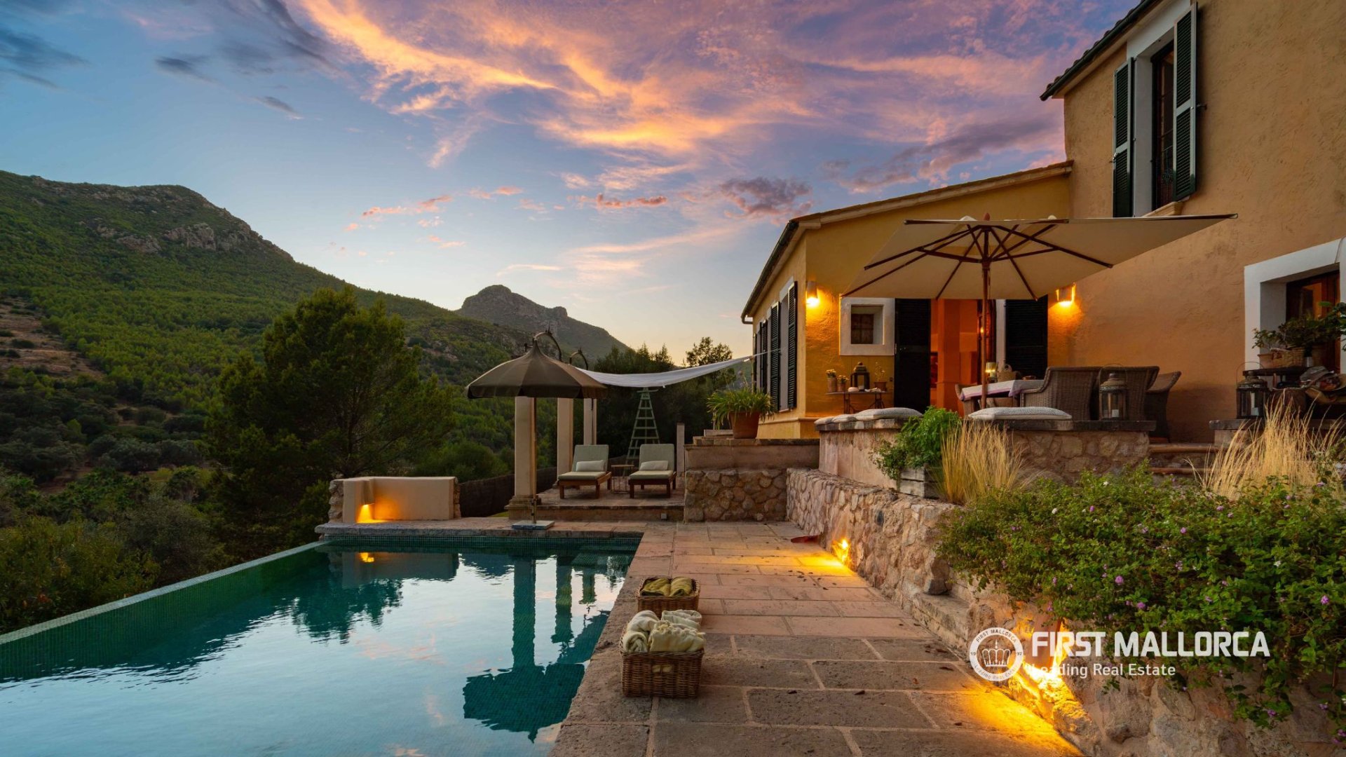 Finca in Andratx, Mallorca, Spanien 4 Schlafzimmer, 220 m2 Nr. 191957