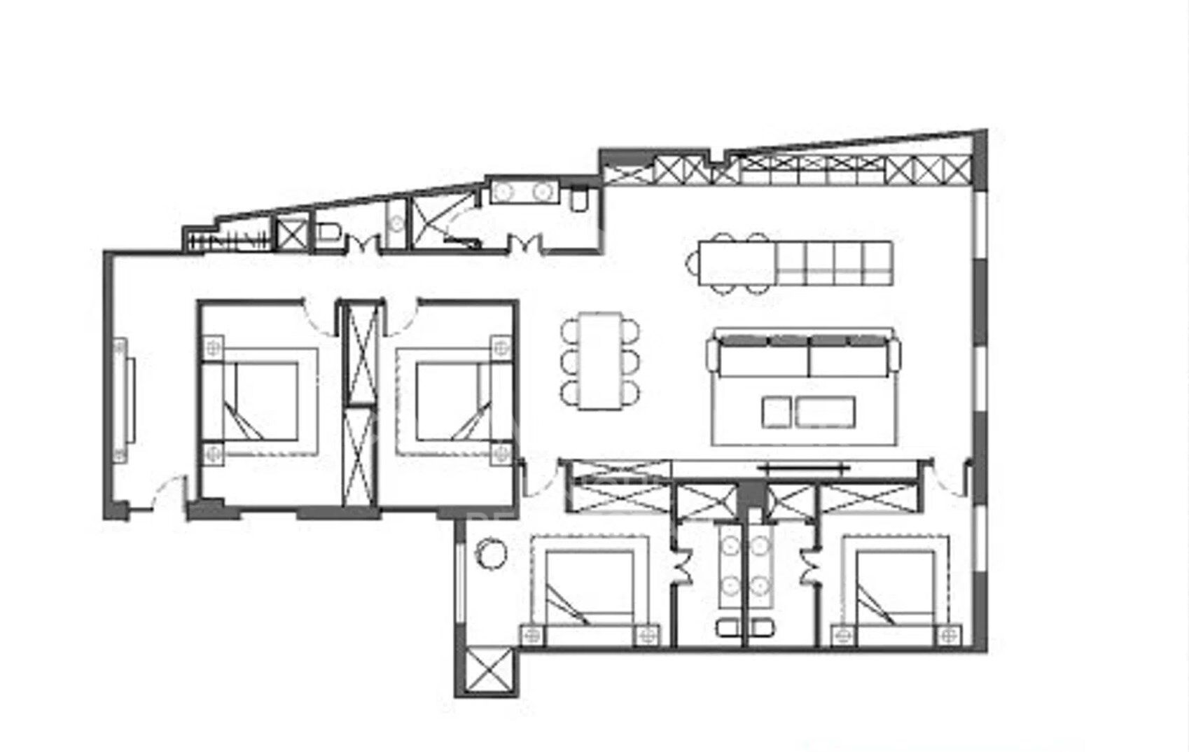 Apartment à Madrid, Espagne 4 chambres, 192 m2 No. 178698
