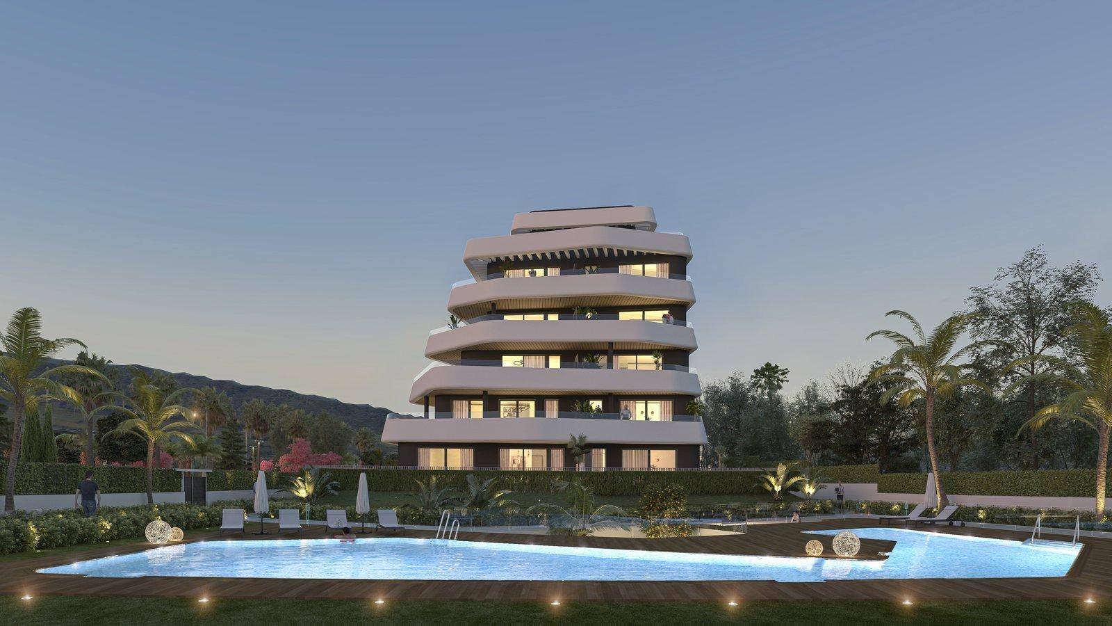 Appartamento a Torremolinos, Malaga, Spagna 2 camere da letto, 121 mq. N° 169654