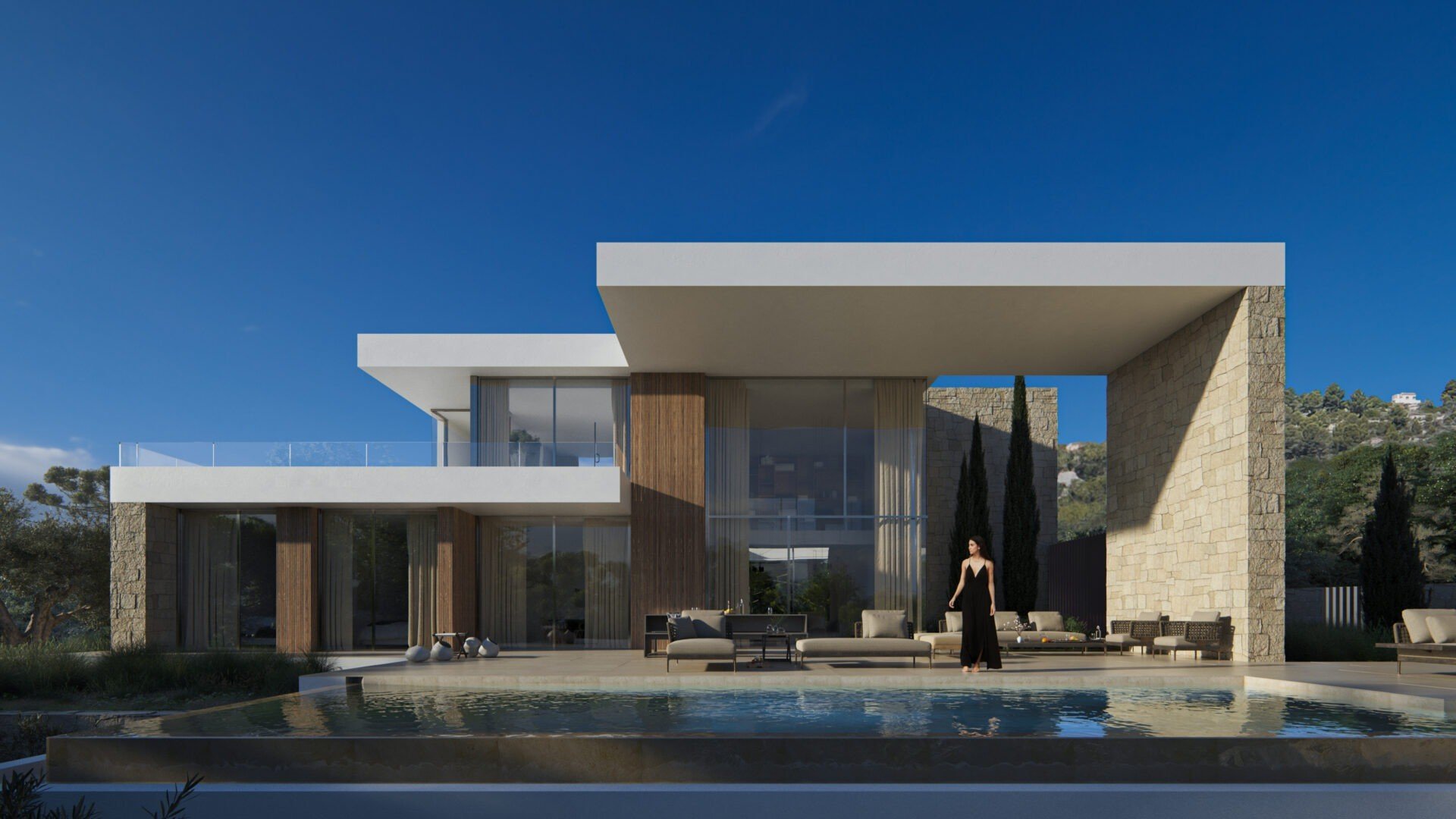 Villa Moraira, Alicante, Spānijā 4 istabas, 510 m2 Nr. 155997