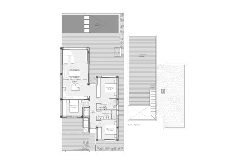 Планировка Виллы «3BR-3» 3 спальни в ЖК SERENA BREEZE 3