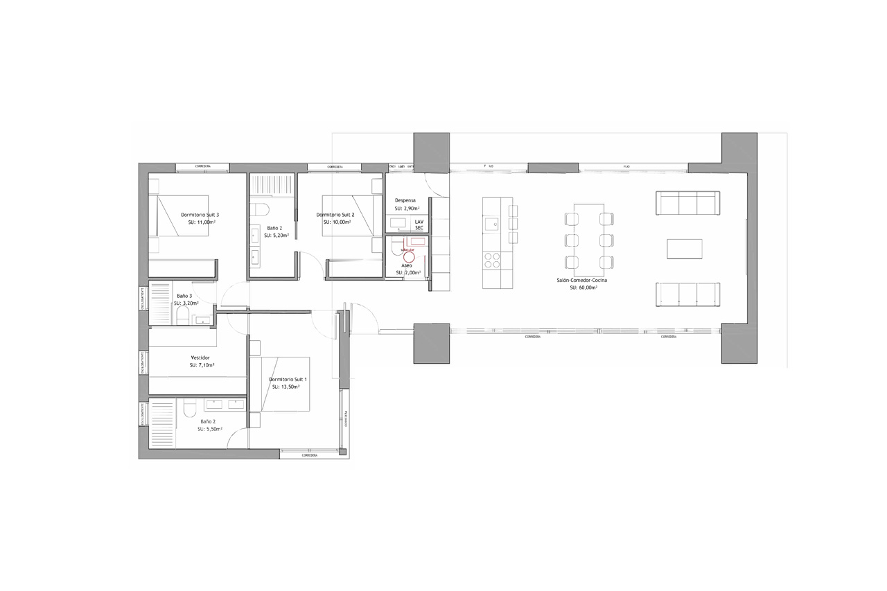 House in Ciudad Quesada, Alicante, Spanien 3 Schlafzimmer, 150 m2 Nr. 101617