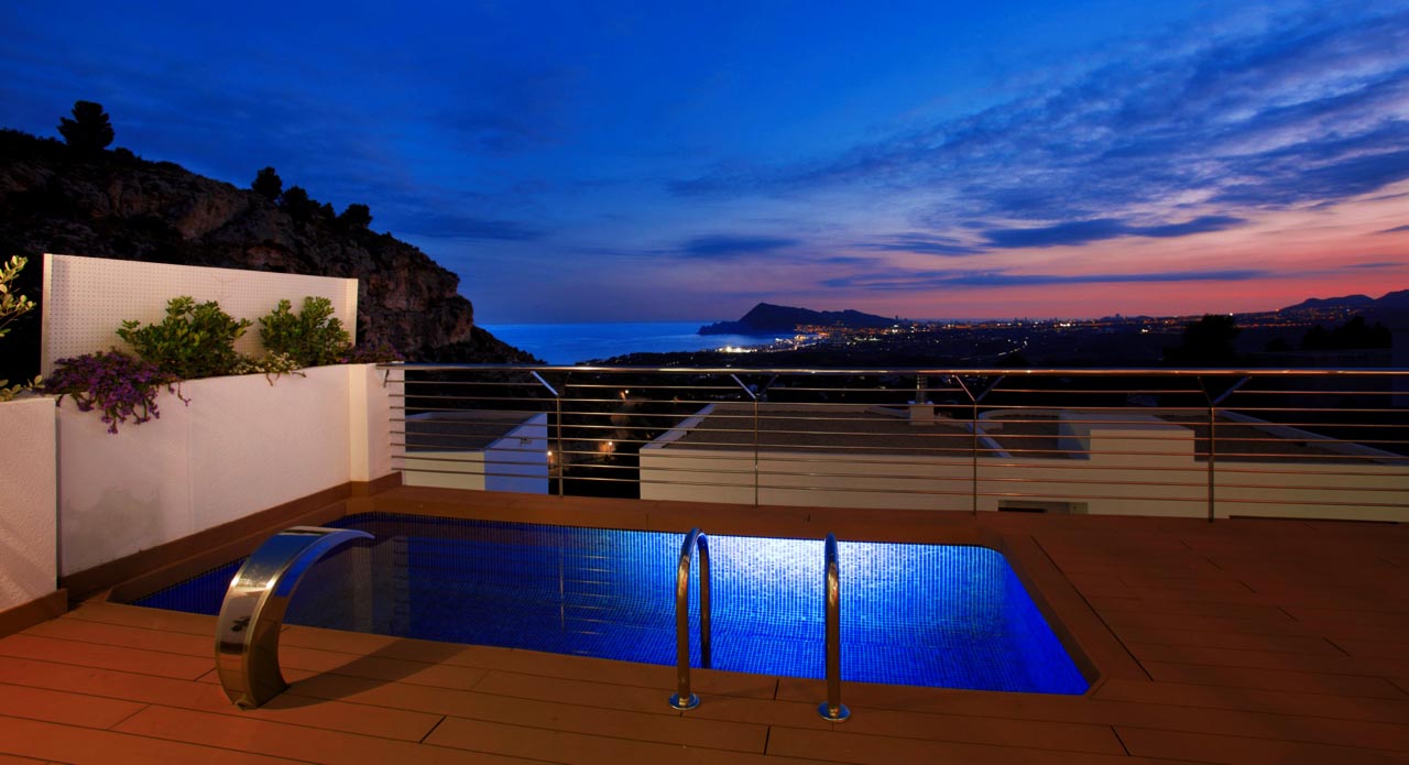Hus i Altea, Alicante, Spanien 4 sovrum, 308 kvm. Nr. 101622
