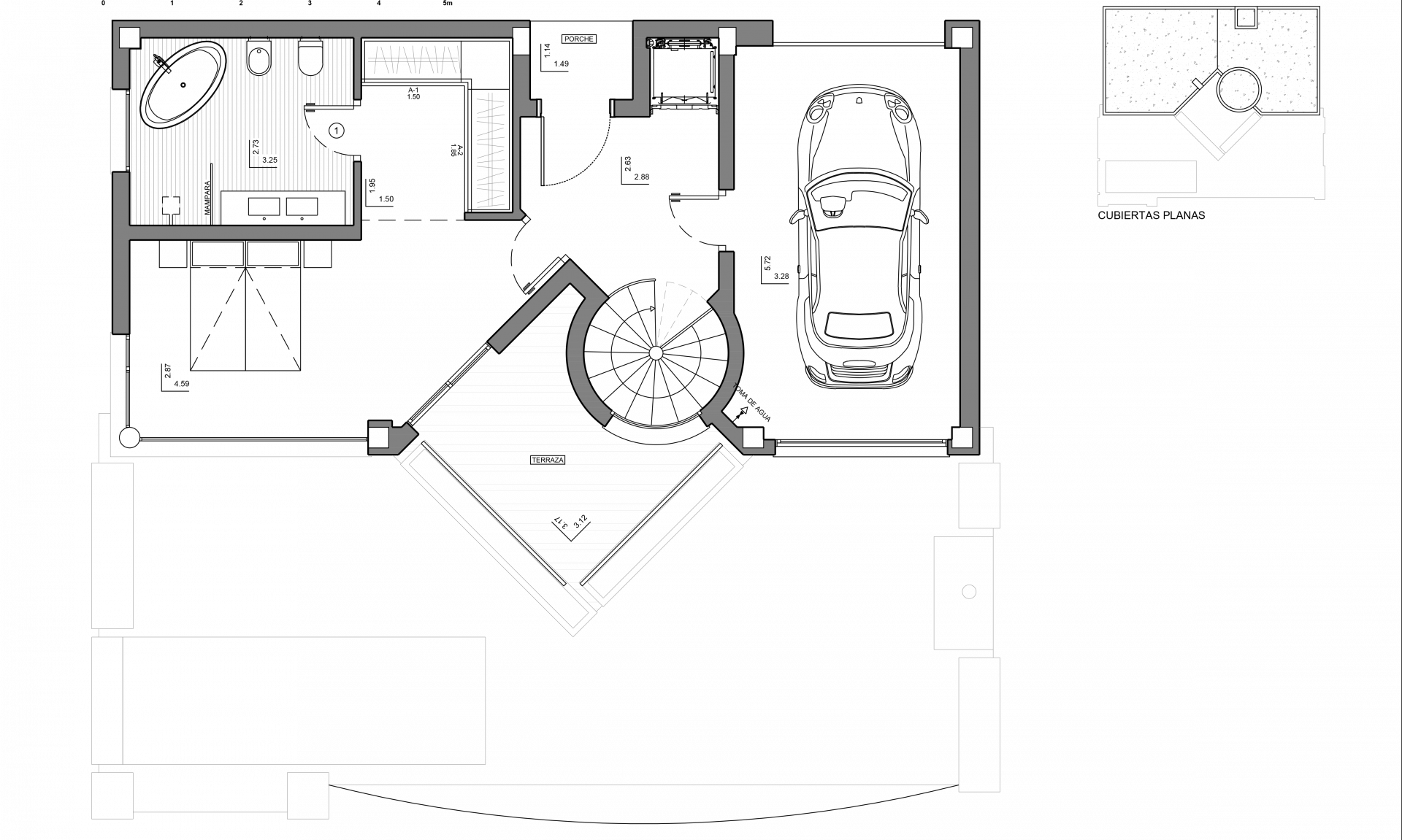 Hus i Altea, Alicante, Spanien 4 sovrum, 308 kvm. Nr. 101622