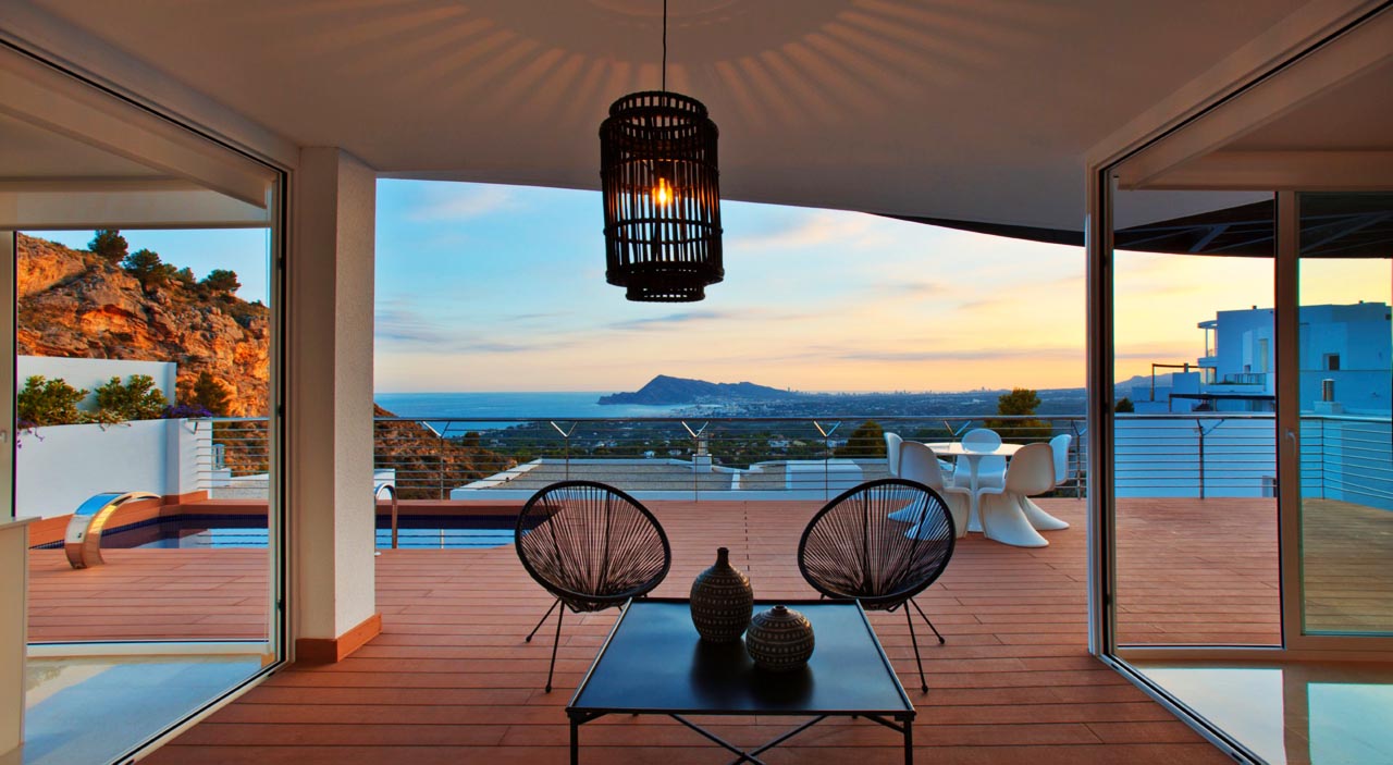 Hus i Altea, Alicante, Spanien 4 sovrum, 308 kvm. Nr. 101622