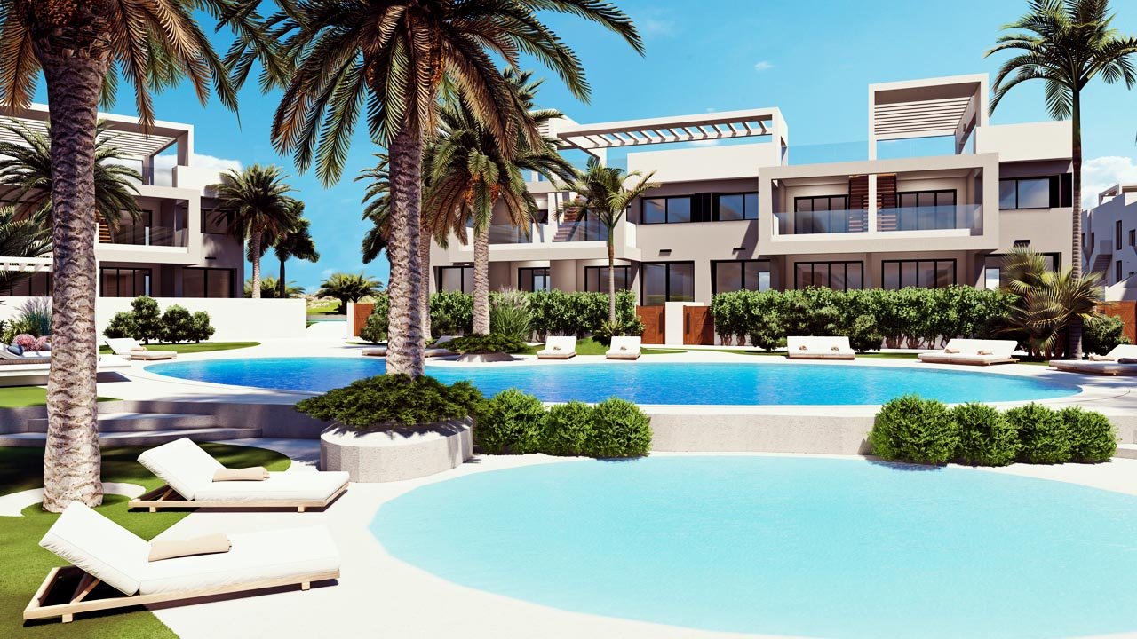Lägenhet i Nueva Torrevieja, Alicante, Spanien 2 sovrum, 75 kvm. Nr. 101618