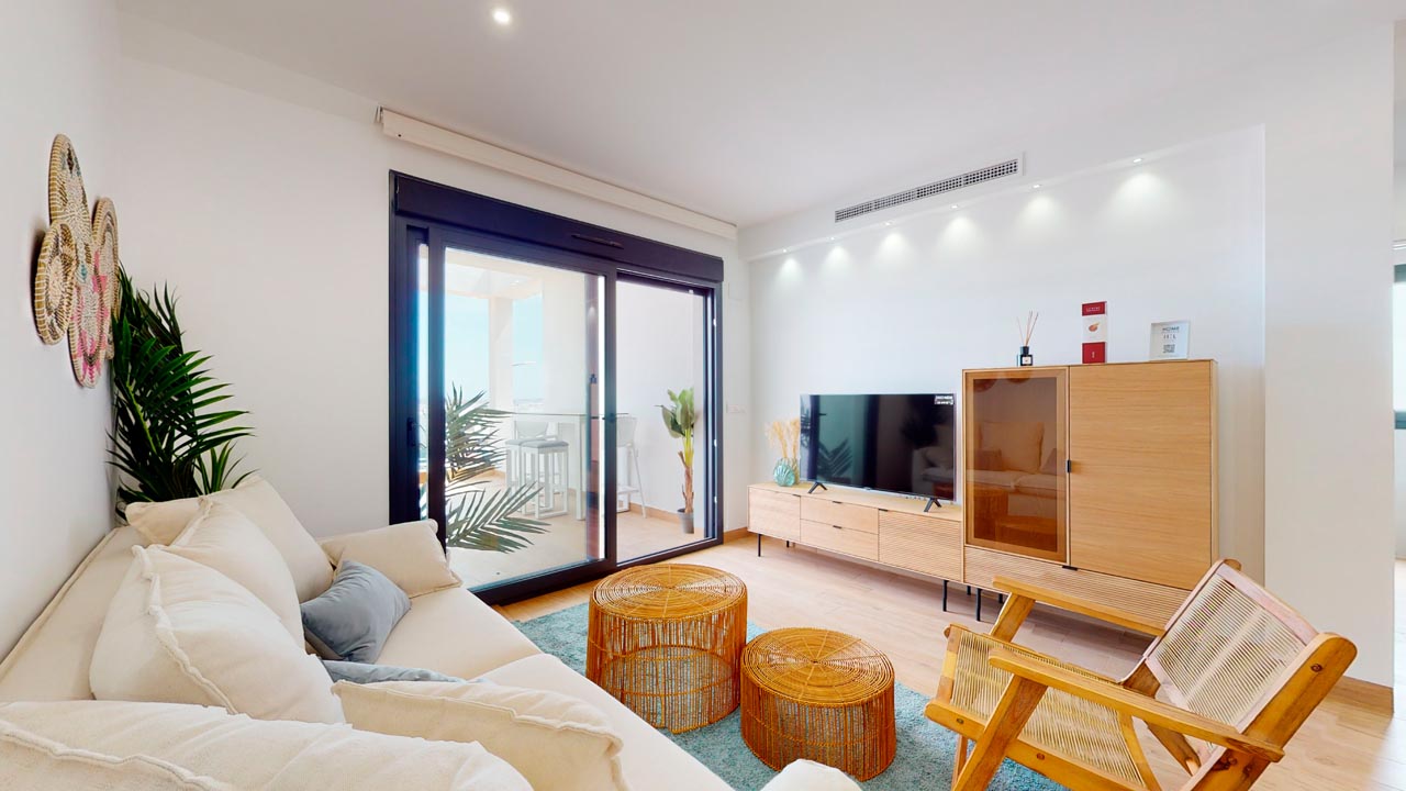Lägenhet i Nueva Torrevieja, Alicante, Spanien 2 sovrum, 75 kvm. Nr. 101618
