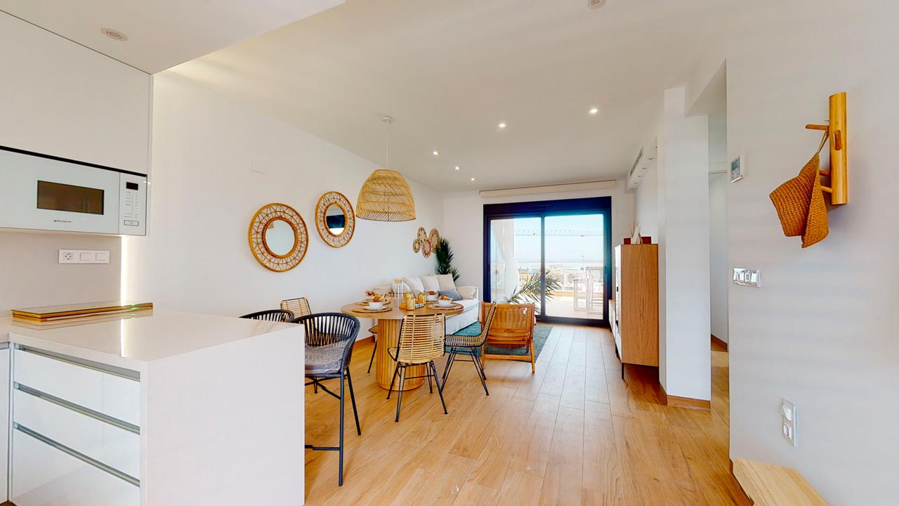 Lägenhet i Nueva Torrevieja, Alicante, Spanien 2 sovrum, 75 kvm. Nr. 101618