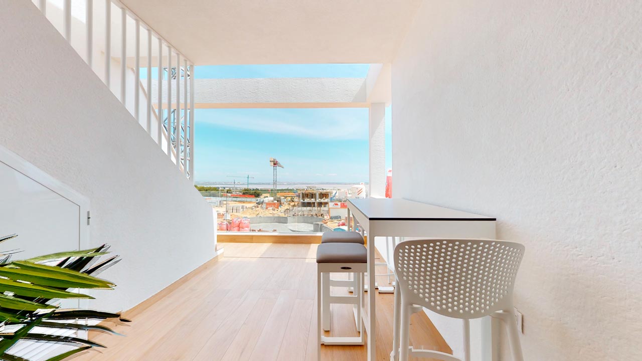 Lägenhet i Nueva Torrevieja, Alicante, Spanien 2 sovrum, 75 kvm. Nr. 101618