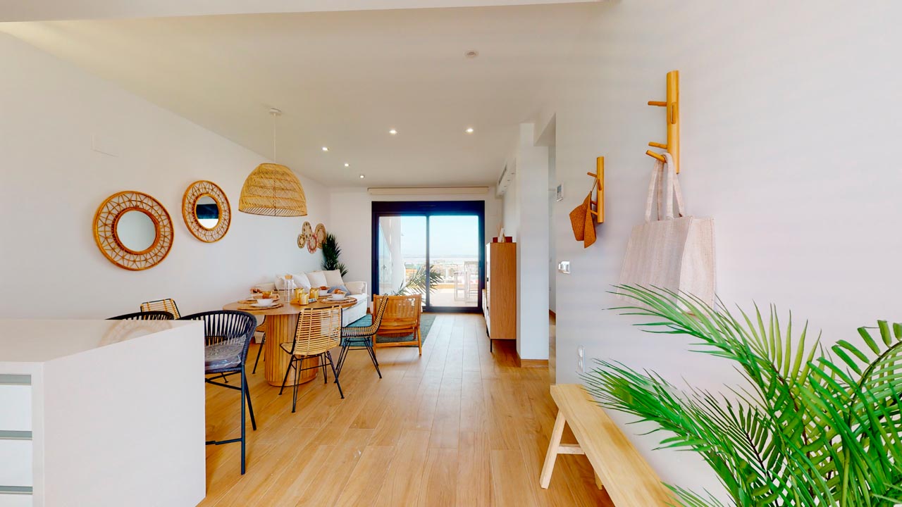 Lägenhet i Nueva Torrevieja, Alicante, Spanien 2 sovrum, 75 kvm. Nr. 101618