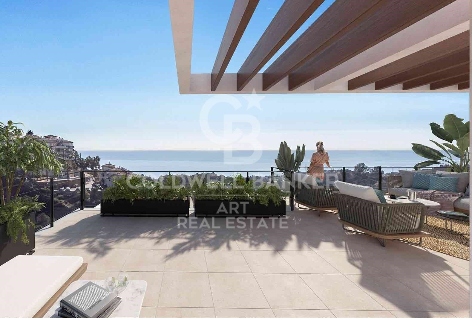 Lägenhet i Mijas, Malaga, Spanien 2 sovrum, 76 kvm. Nr. 159236