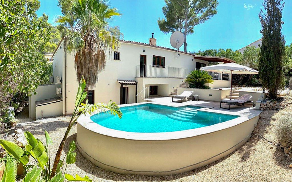 Huvila Santa Ponsa, Mallorca, Espanja 4 makuuhuonetta, 235 m2 No. 148581