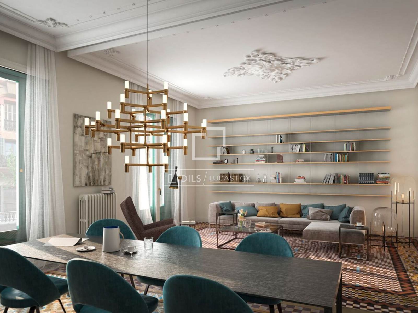 Wohnung in Barcelona, Spanien 2 Schlafzimmer, 127 m2 Nr. 192754