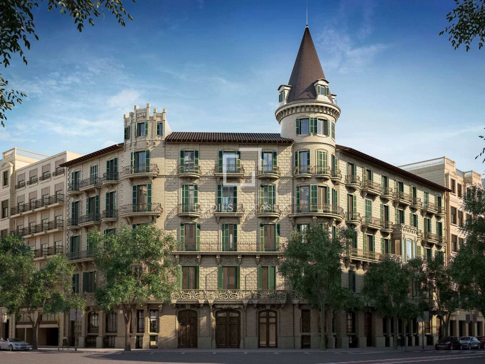 Wohnung in Barcelona, Spanien 2 Schlafzimmer, 127 m2 Nr. 192754