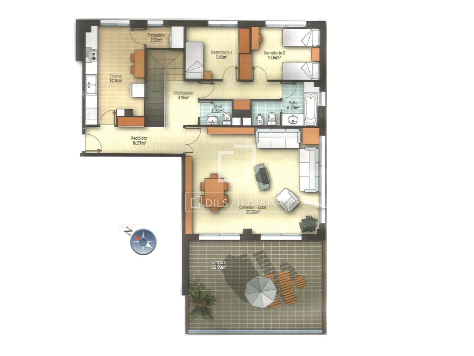 Penthouse à Castelldefels, Barcelona, Espagne 4 chambres, 209 m2 No. 192751