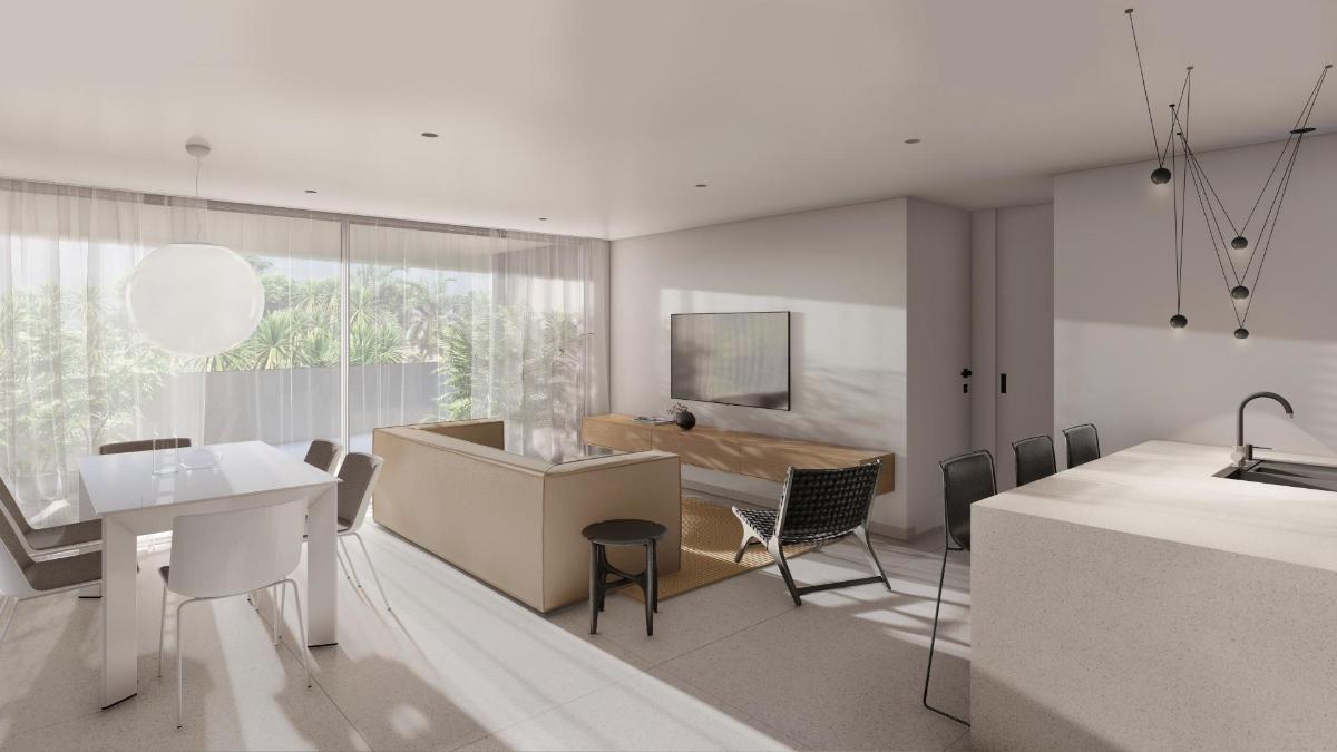 Apartment à Guardamar del Segura, Alicante, Espagne 2 chambres, 80 m2 No. 100033