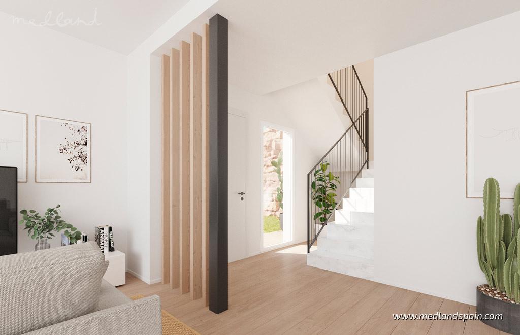Villa i Finestrat, Alicante, Spanien 4 sovrum, 157 kvm. Nr. 105151
