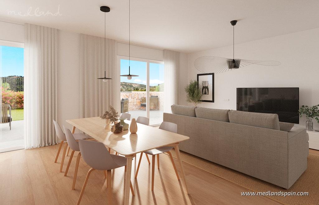 Villa i Finestrat, Alicante, Spanien 4 sovrum, 157 kvm. Nr. 105151