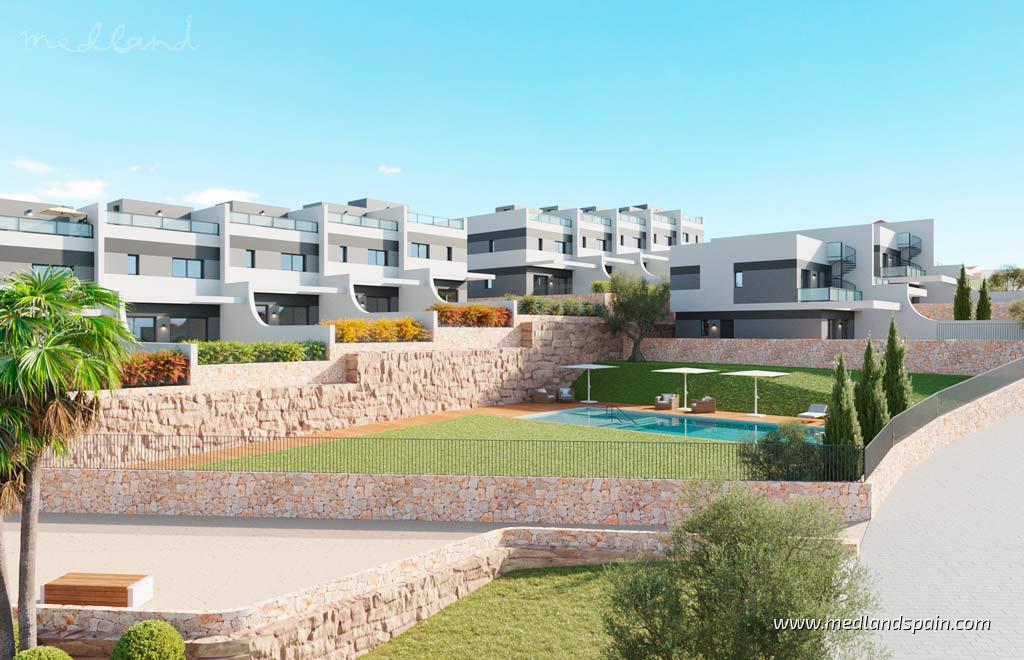 Villa i Finestrat, Alicante, Spanien 4 sovrum, 157 kvm. Nr. 105151