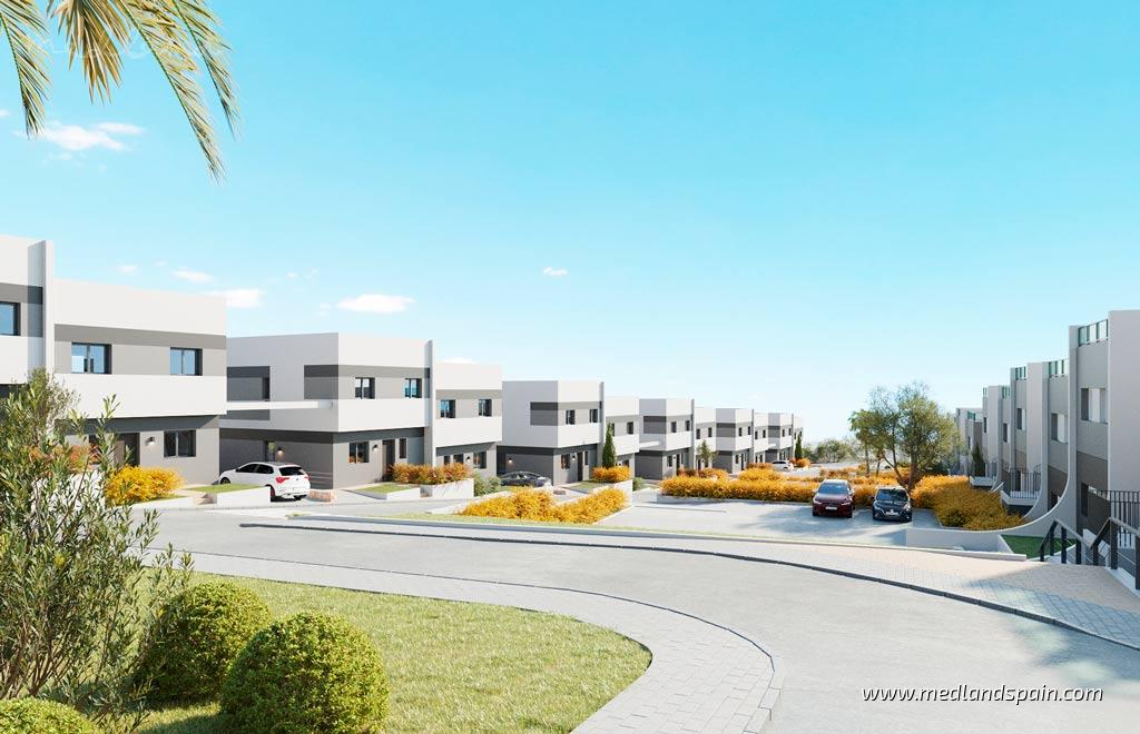 Villa i Finestrat, Alicante, Spanien 4 sovrum, 157 kvm. Nr. 105151