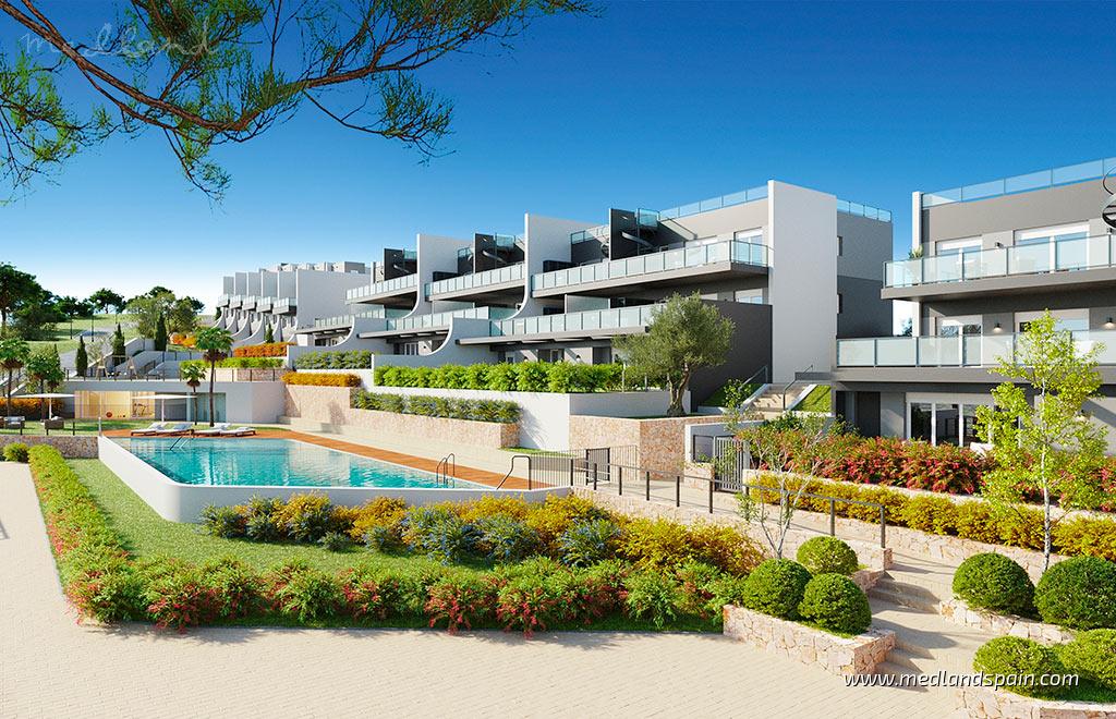Villa i Finestrat, Alicante, Spanien 4 sovrum, 157 kvm. Nr. 105151