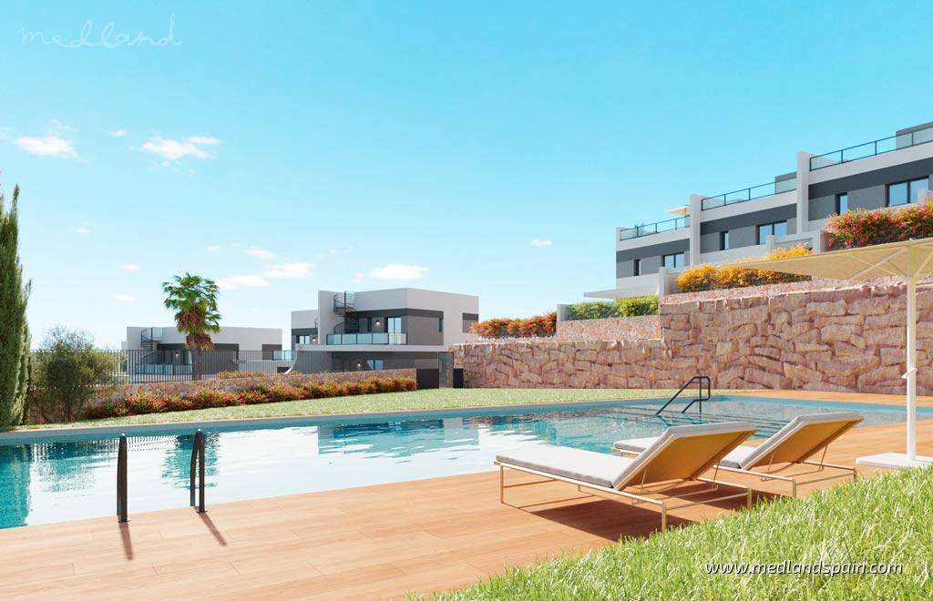 Villa i Finestrat, Alicante, Spanien 4 sovrum, 157 kvm. Nr. 105151