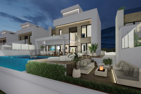 Huvila Benidorm, Alicante, Espanja 4 makuuhuonetta, 486 m2 No. 148224