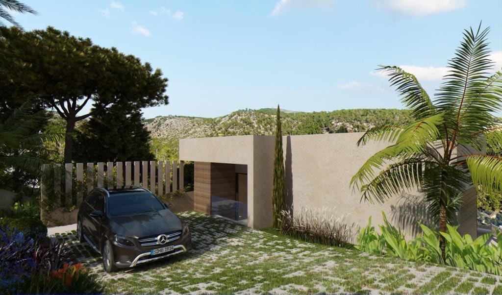 Huvila Costa D'en Blanes, Mallorca, Espanja 4 makuuhuonetta, 444 m2 No. 147859