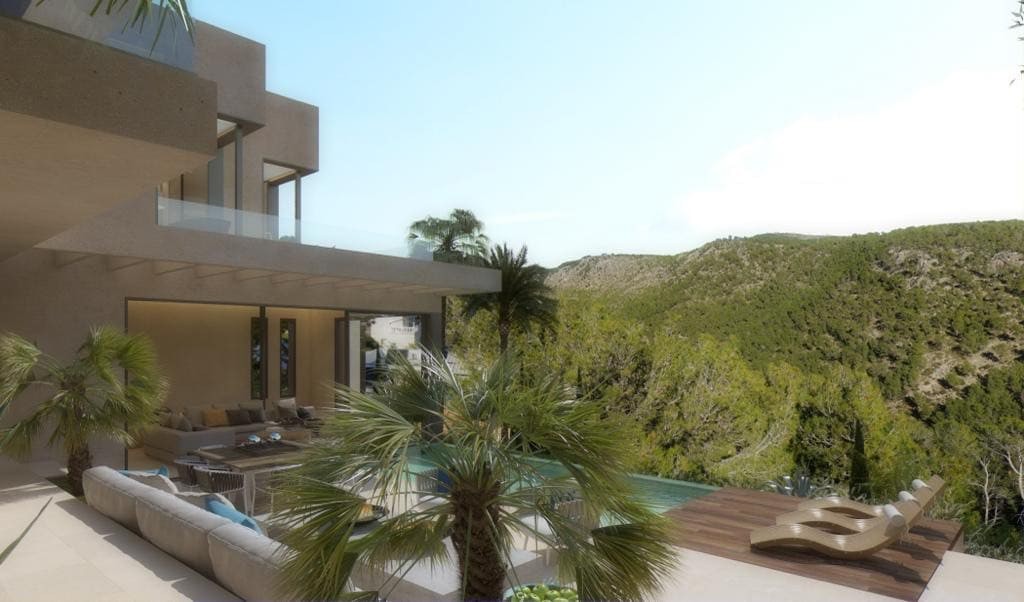 Huvila Costa D'en Blanes, Mallorca, Espanja 4 makuuhuonetta, 444 m2 No. 147859