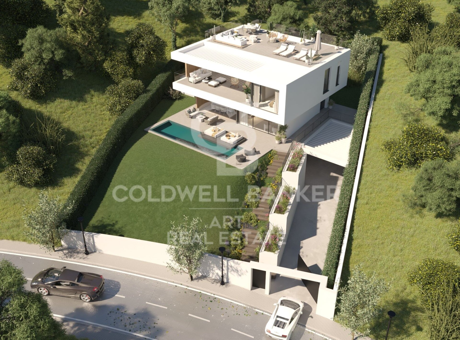 Dom w Estepona, Malaga, Hiszpania 5 sypialni, 635 mkw. nr 156941