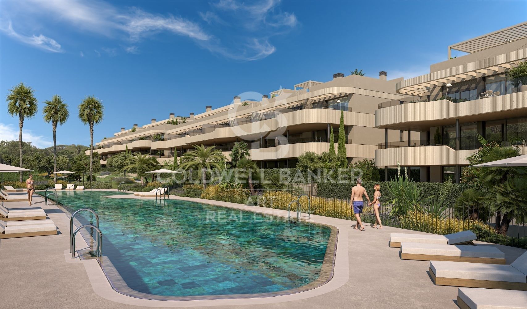Appartamento a Estepona, Malaga, Spagna 3 camere da letto, 218 mq. N° 156939