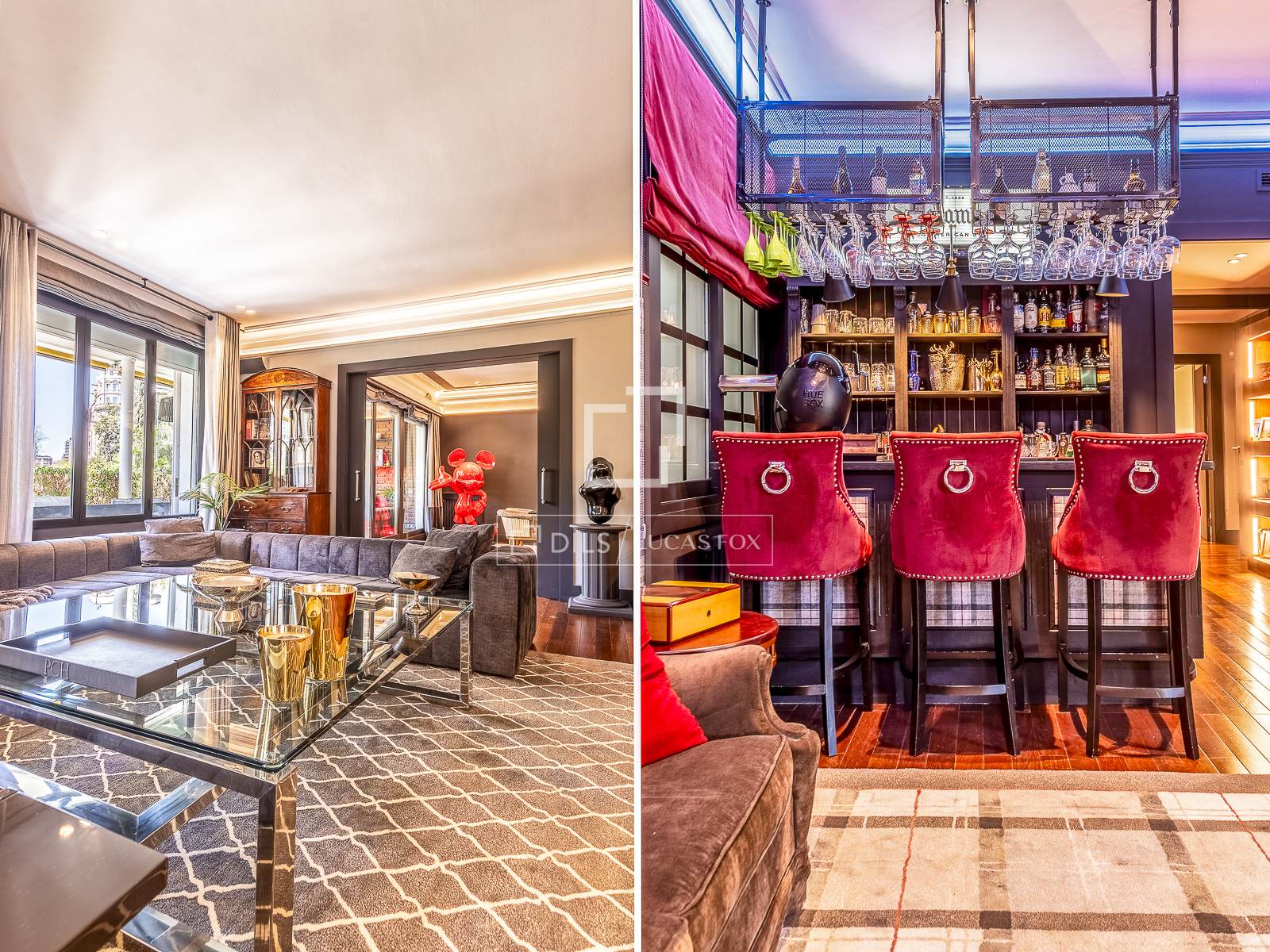 Huoneisto Barcelona, Espanja 7 makuuhuonetta, 563 m2 No. 195621