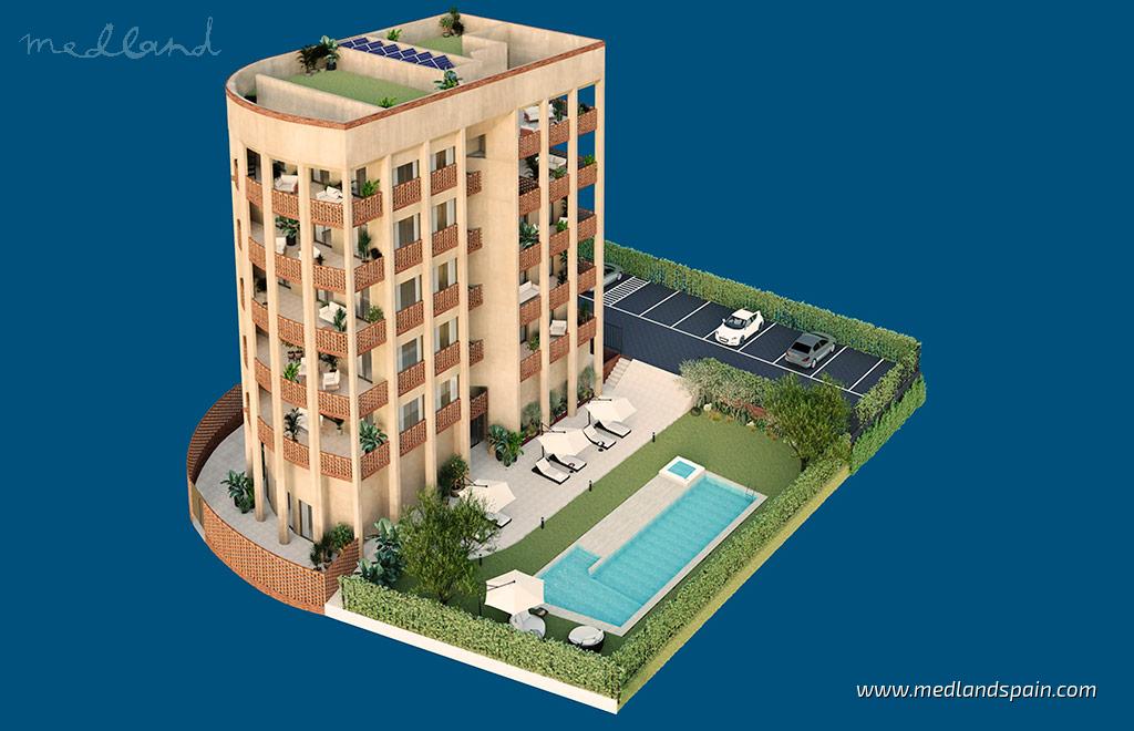 Dzīvoklis Villajoyosa, Alicante, Spānijā 3 istabas, 83 m2 Nr. 149846
