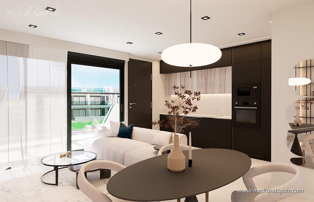 Dzīvoklis Pilar de la Horadada, Alicante, Spānijā 2 istabas, 60 m2 Nr. 149845