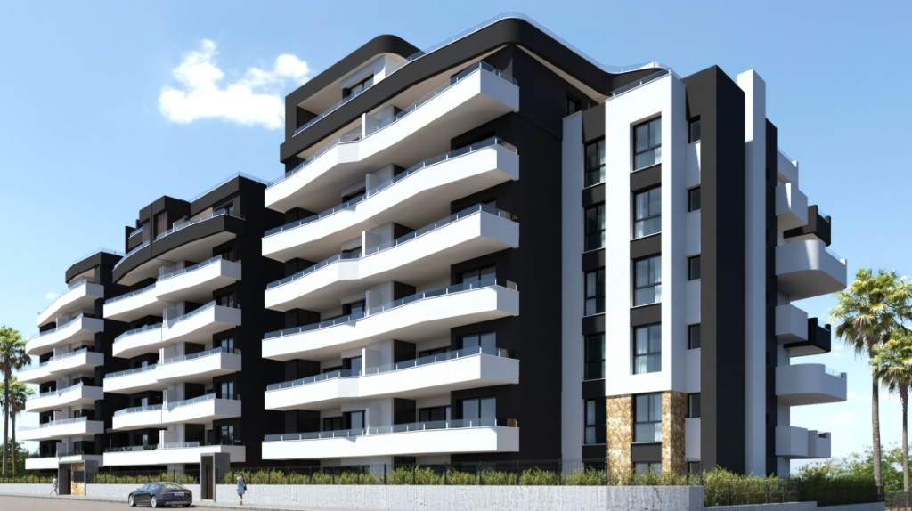 Apartamento en San Miguel de Salinas, Alicante, España 2 dormitorios, 70 m2 No. 145338