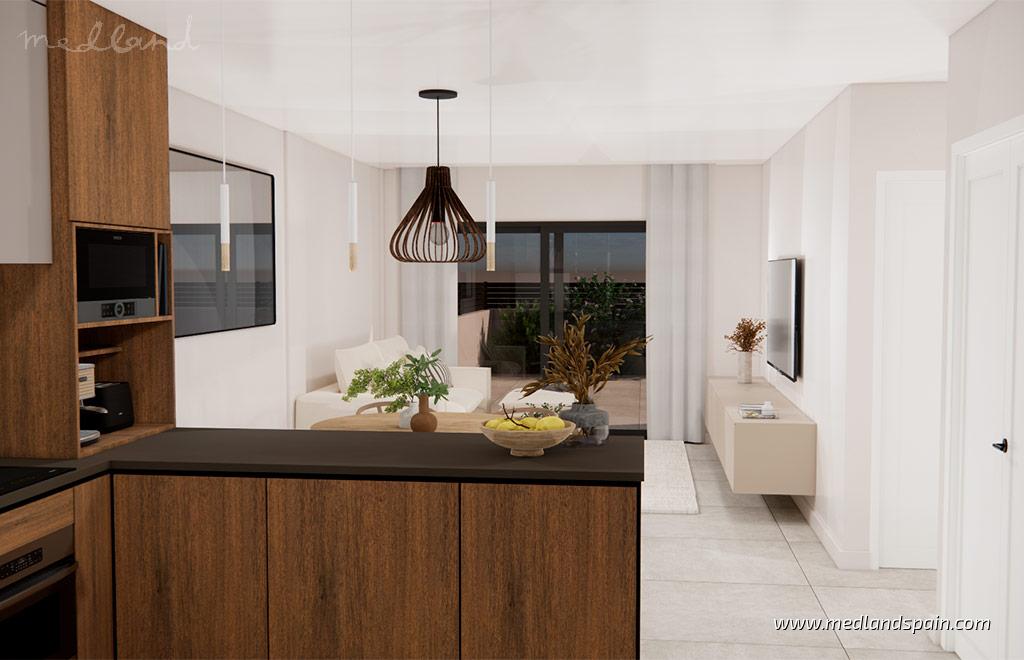 Apartament w Rojales, Alicante, Hiszpania 2 sypialnie, 76 mkw. nr 149376