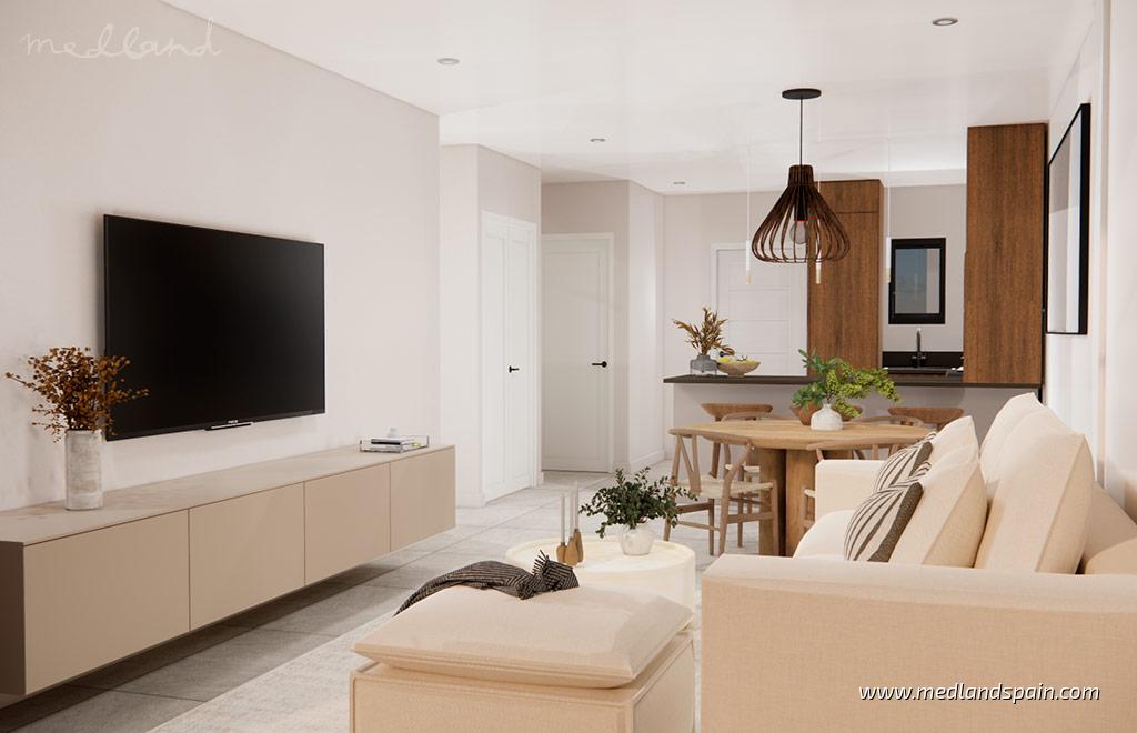 Apartament w Rojales, Alicante, Hiszpania 2 sypialnie, 76 mkw. nr 149376